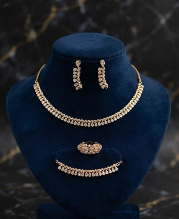 Luxury 4-Piece Jewelry Set